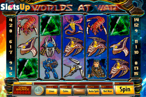 WORLDS AT WAR SAUCIFY CASINO SLOTS
