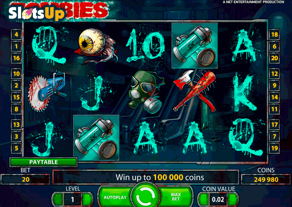 Play Zombie Outbreak Slot Online