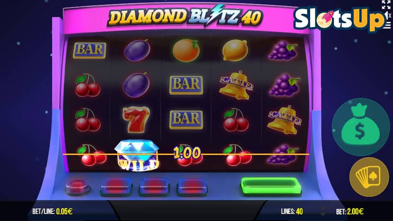 diamond blitz 40 slot demo