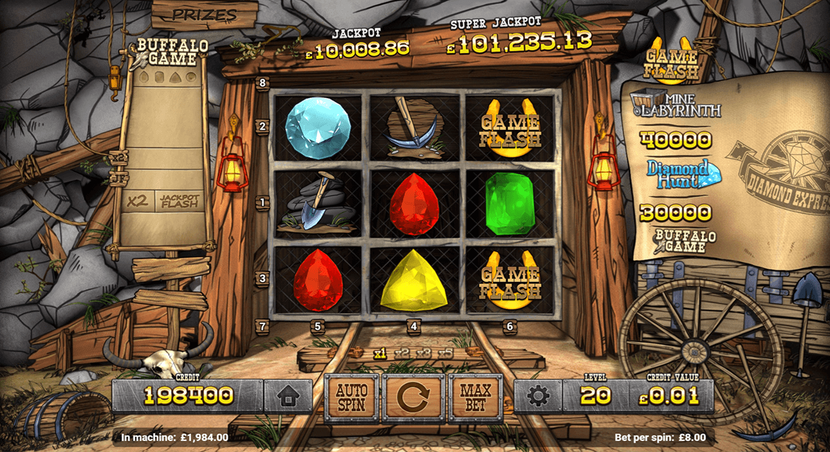 Diamond Express Slot Machine Diamond Express Slot Machine