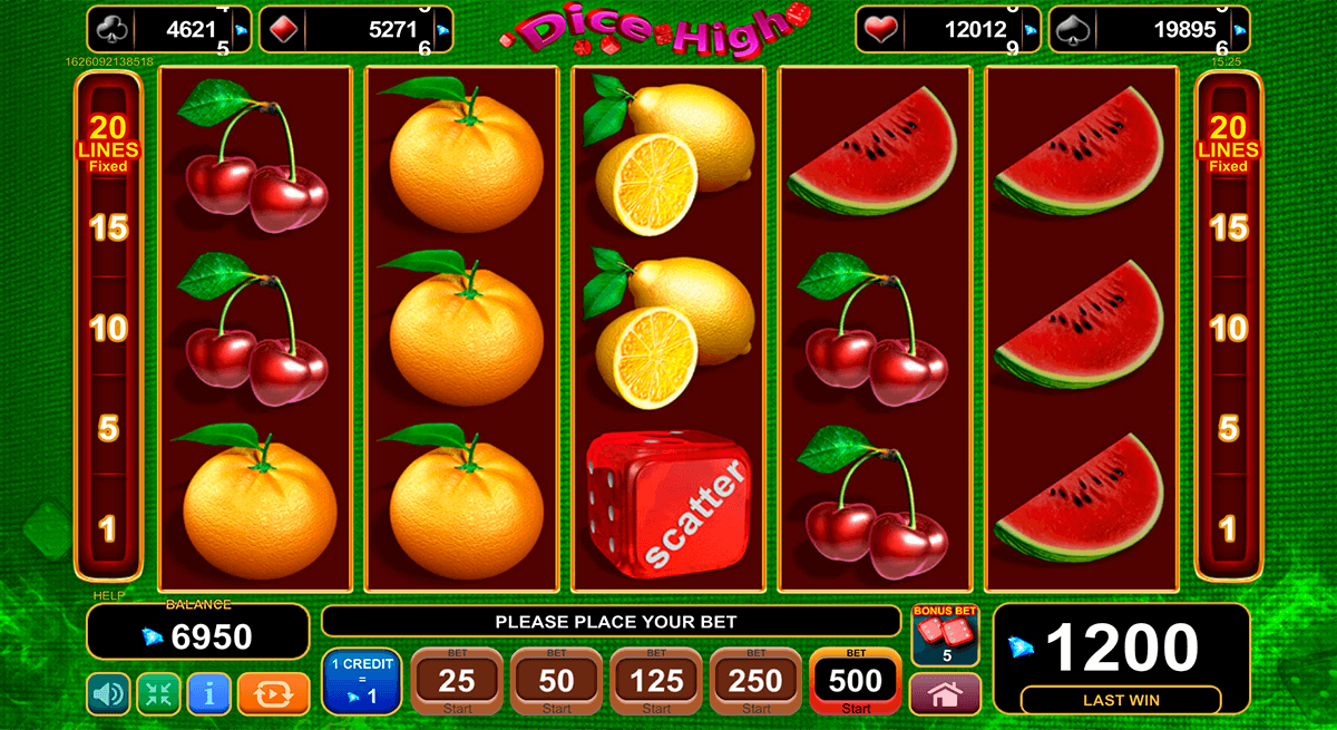 Dice Slots Themes Online