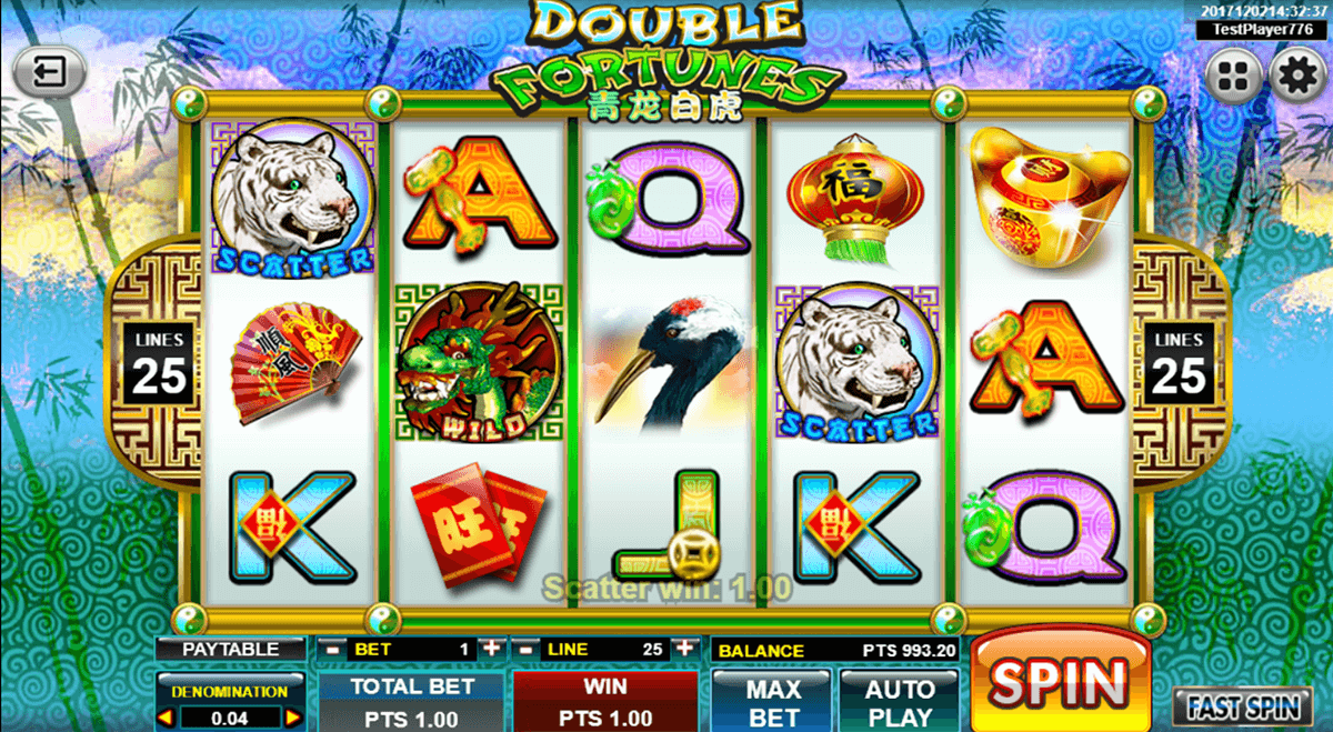 double fortune spadegaming casino slots 