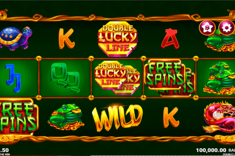 Double Lucky Line Just For The Win Casino Slots 