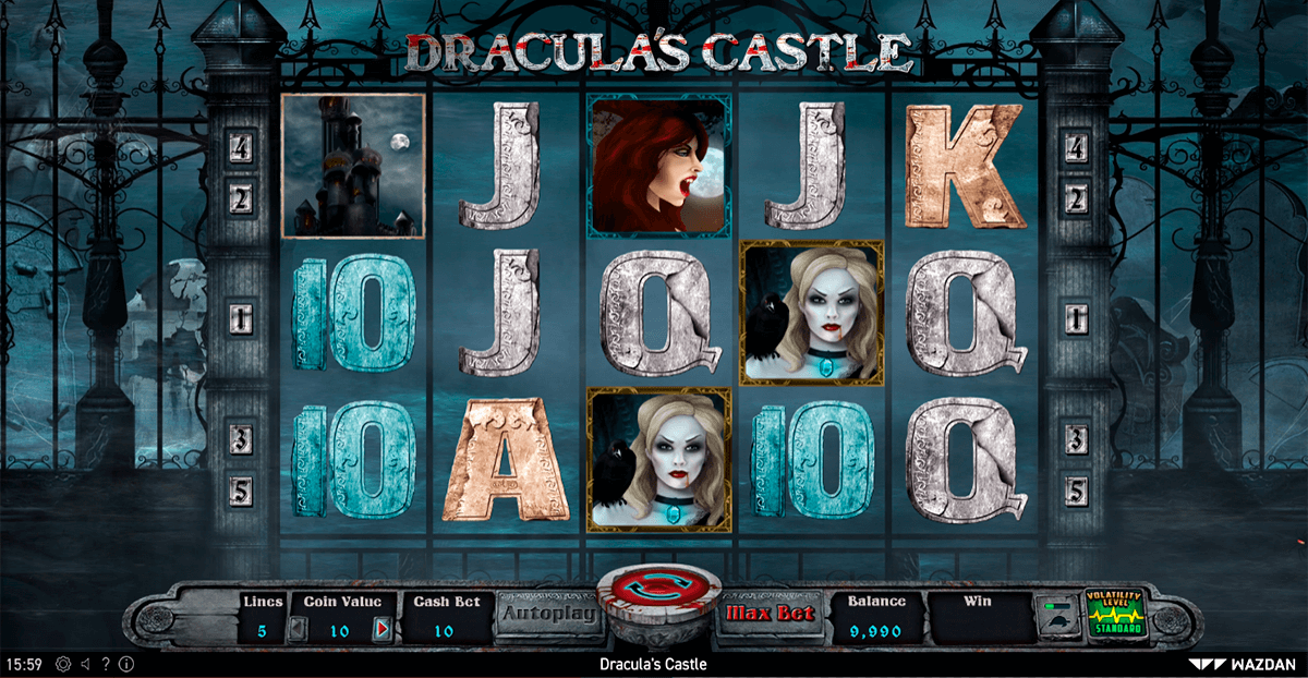 Wazdan Casinos Release New Draculas Castle Slot