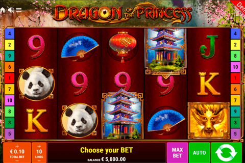 Dragon Of The Princess Gamomat Casino Slots 