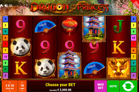 Dragon Of The Princess Gamomat Casino Slots