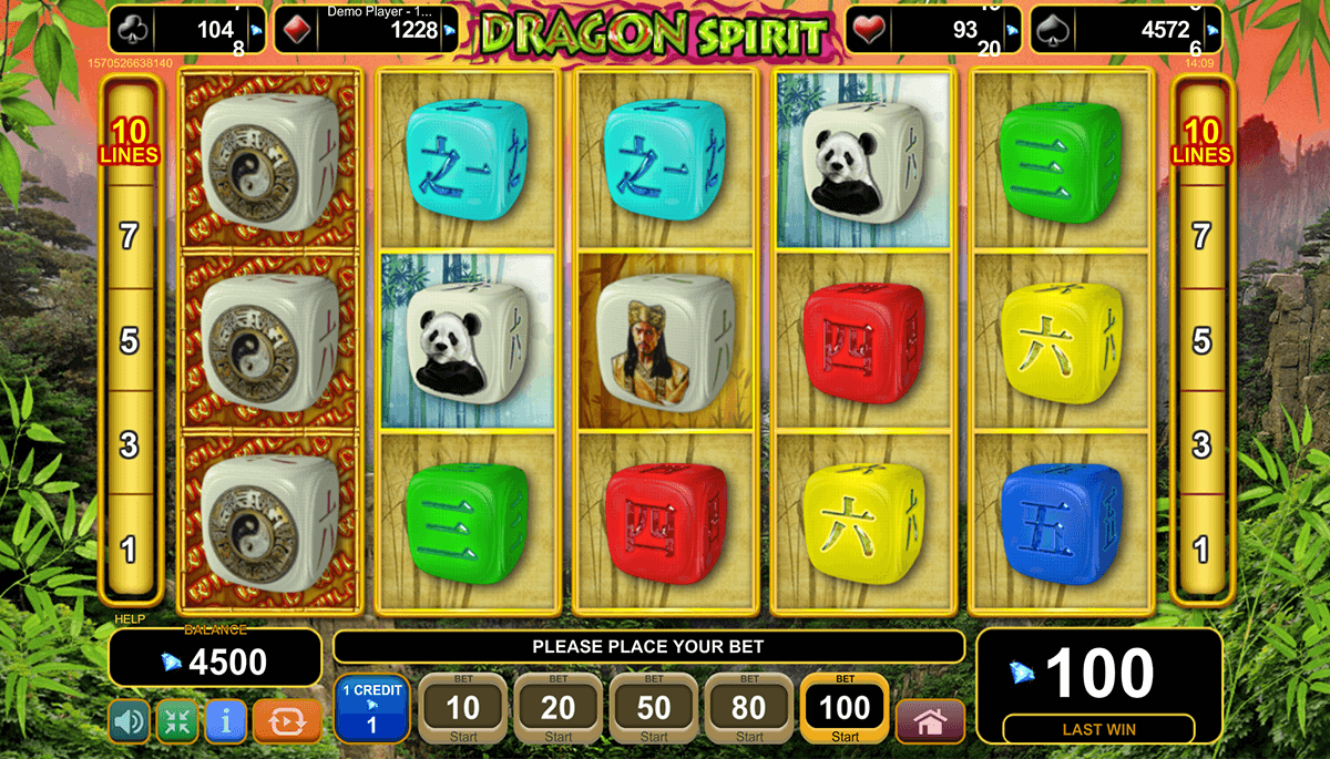 dragon spirit egt casino slots
