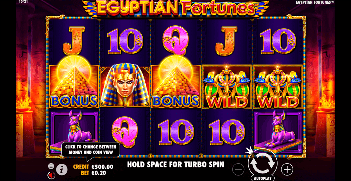 egyptian fortunes pragmatic casino slots 