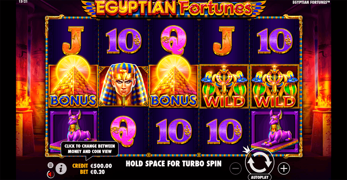 egyptian fortunes pragmatic casino slots