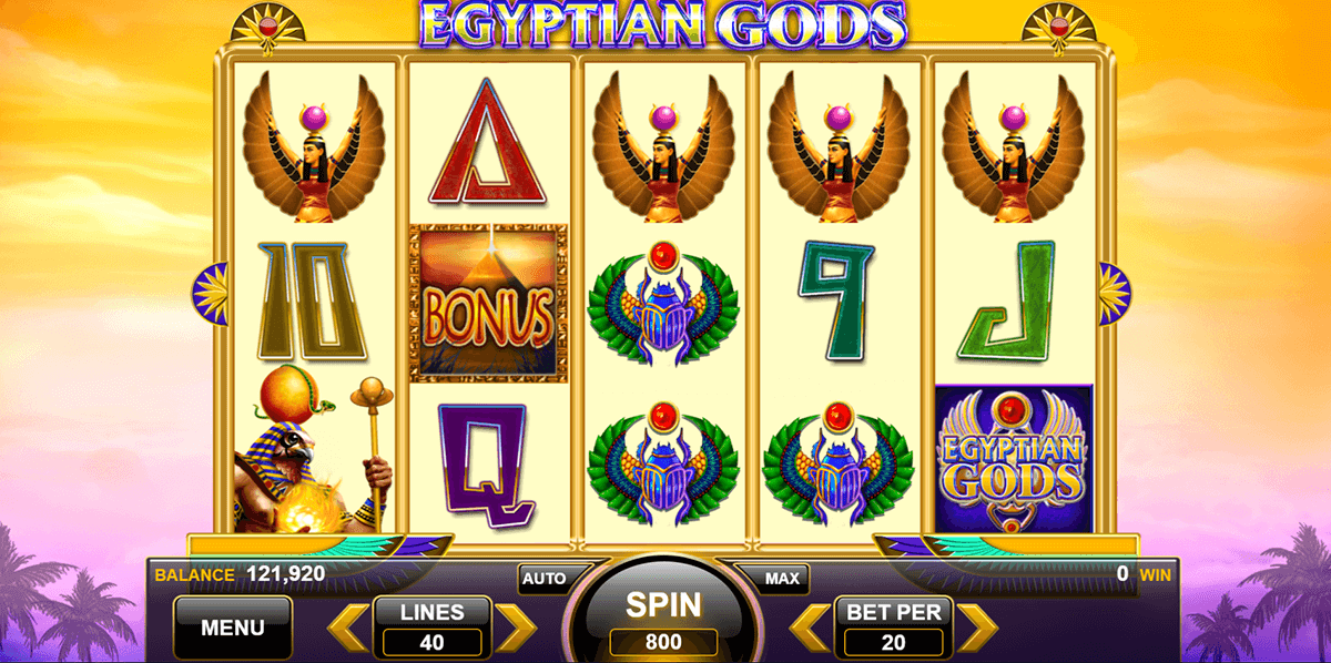 egyptian gods spin games casino slots 
