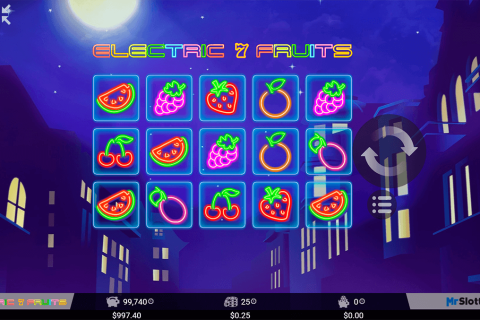 ELECTRIC 7 FRUITS MRSLOTTY CASINO SLOTS