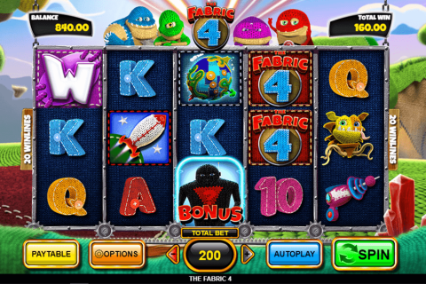 FABRIC 4 INSPIRED GAMING CASINO SLOTS