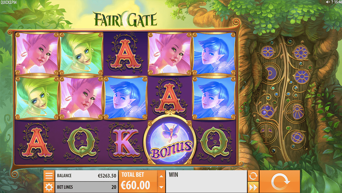 Take A Chance On QuickspinS New Fairy Gate Slot