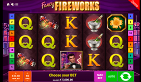 Fancy Fireworks Gamomat Casino Slots 