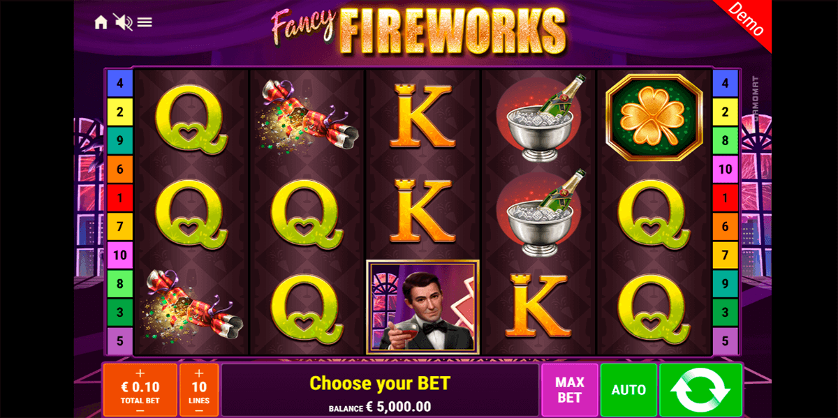 fancy fireworks gamomat casino slots 