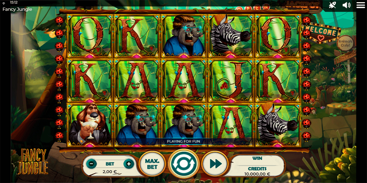 fancy jungle spinmatic casino slots 