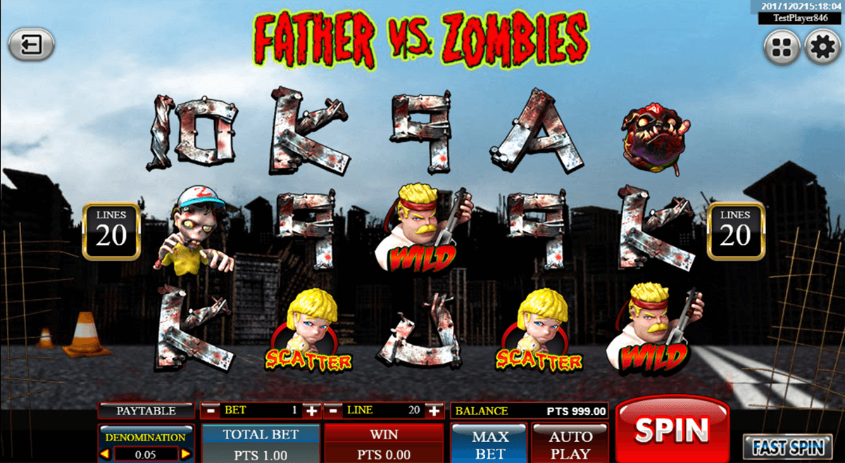 father zombie spadegaming casino slots 
