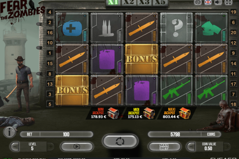 FEAR THE ZOMBIES FUGASO CASINO SLOTS