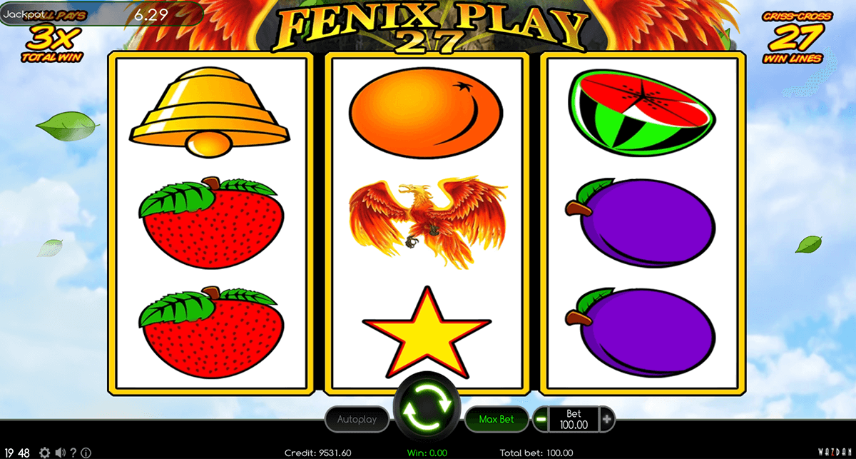 Fenix Play 27 Slot Machine