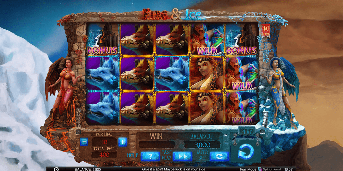 Fire & Ice Slot Machine Online with 97.4% RTP ᐈ Spinomenal Casino Slots