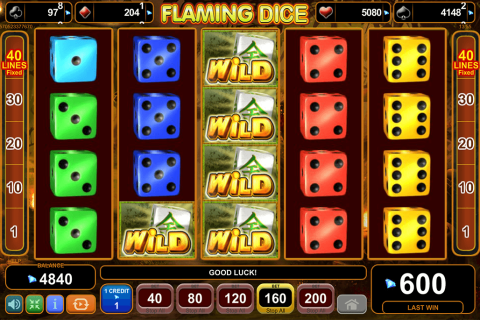 FLAMING DICE EGT CASINO SLOTS