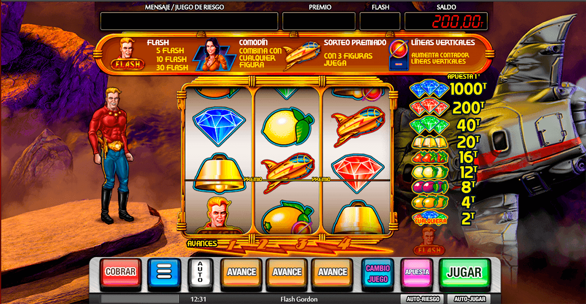 flash gordon mga casino slots 