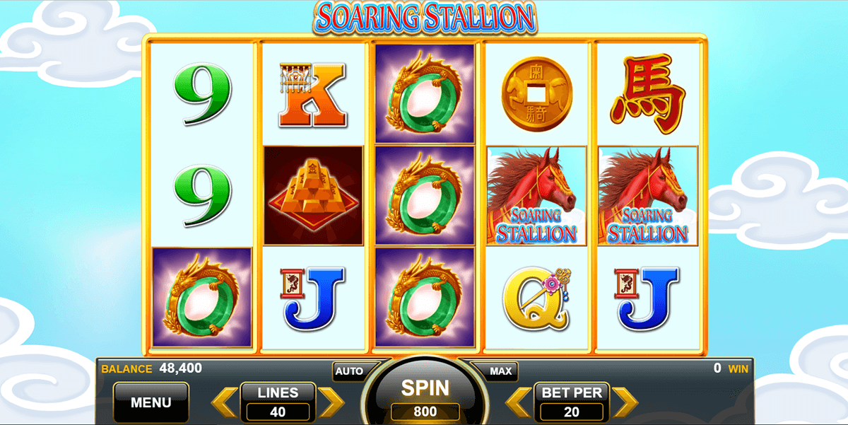 flying horse spin games casino slots 