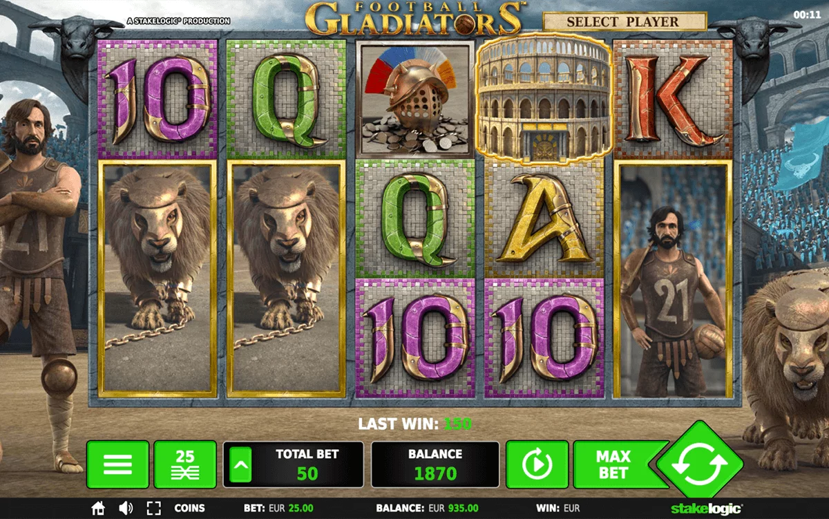 Football Gladiators Slot Machine Football Gladiators Slot Machine