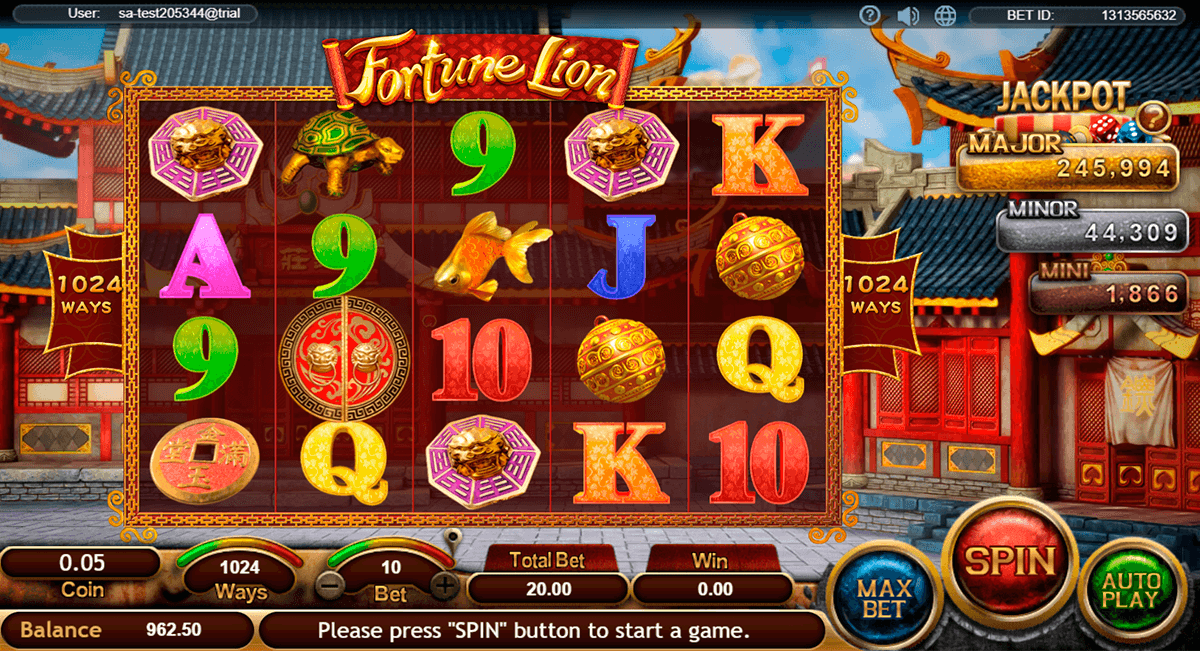 fortune lion sa gaming casino slots 