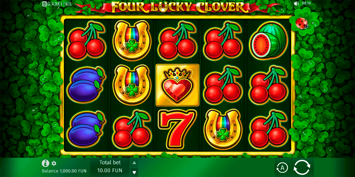 Lucky four leaf clover slot machine Lucky four leaf clover slot machine