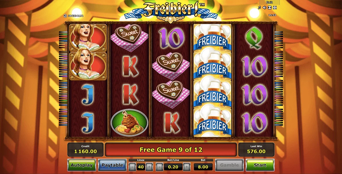freibier novomatic casino slots