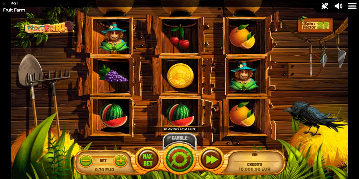 fruit farm spinmatic casino slots 