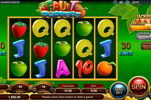 Fruit Poppers Sa Gaming Casino Slots 
