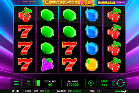 FRUITS GONE WILD DELUXE STAKE LOGIC CASINO SLOTS 