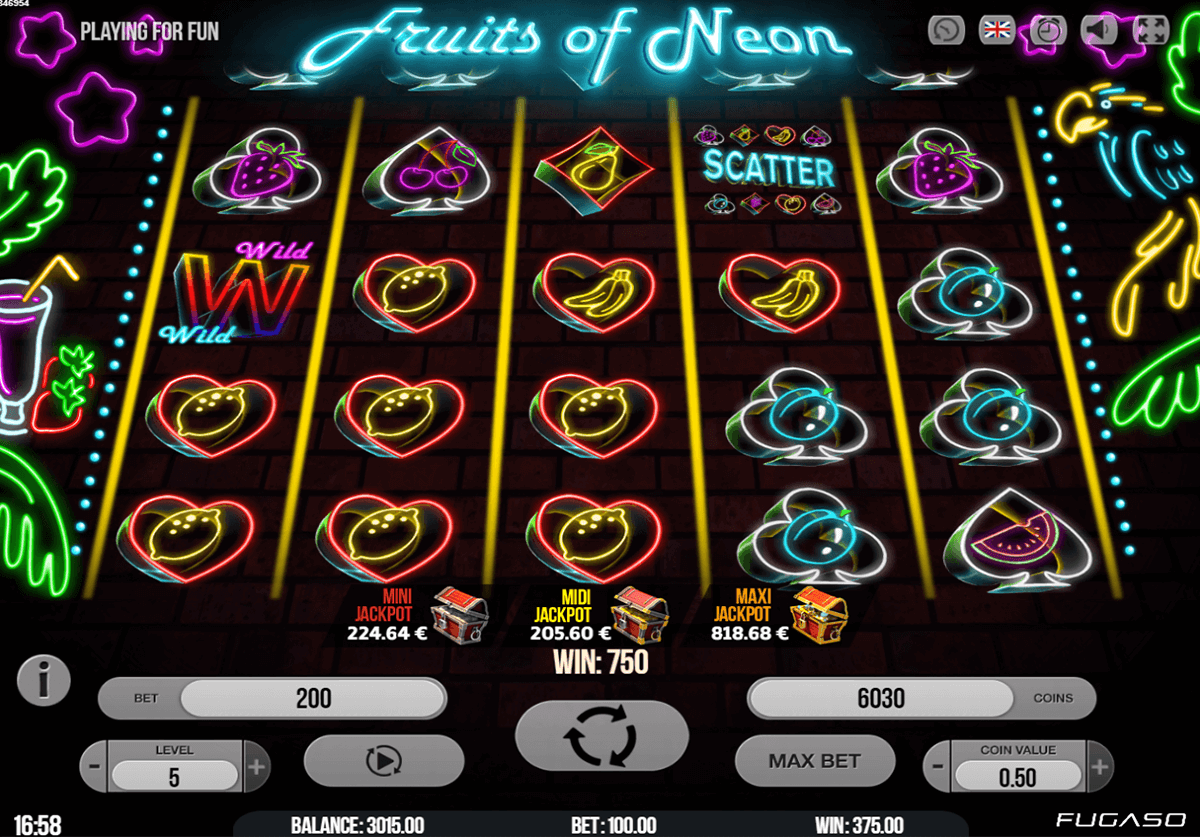 Spiele Neon Fruit - Video Slots Online Spiele Neon Fruit - Video Slots Online