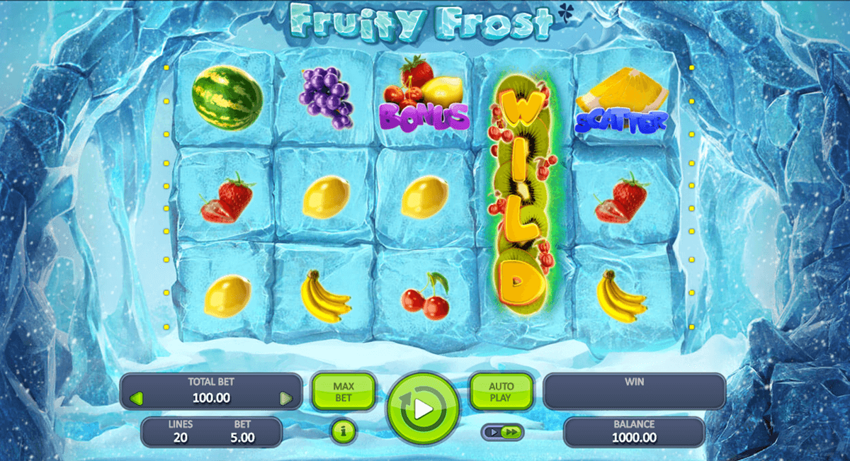 fruity frost booongo casino slots 