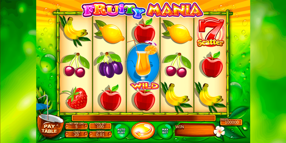 fruity mania felix gaming casino slots
