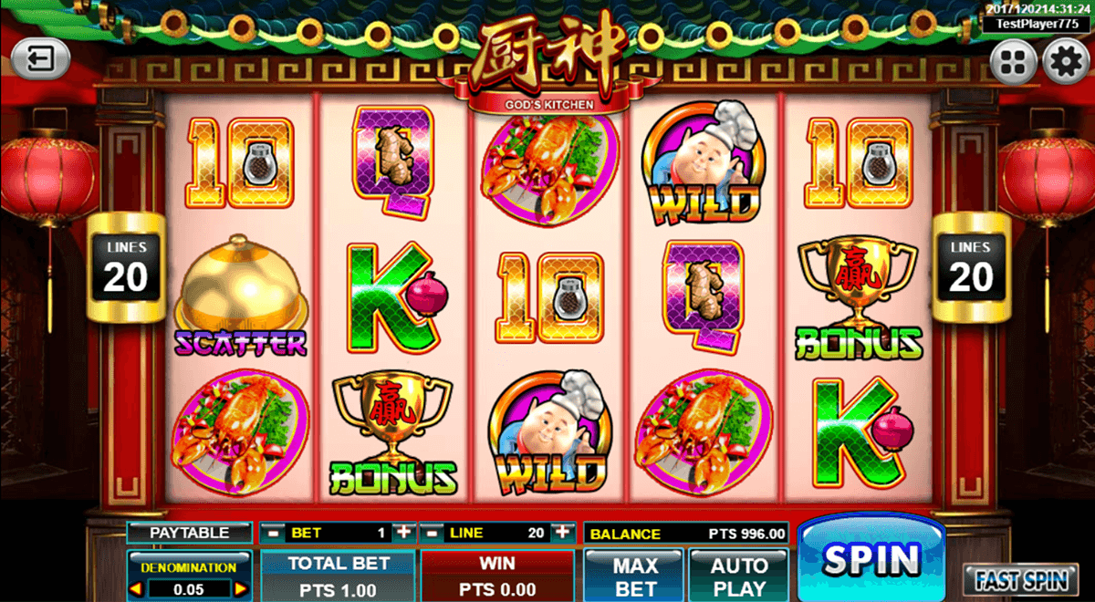 god kitchen spadegaming casino slots 