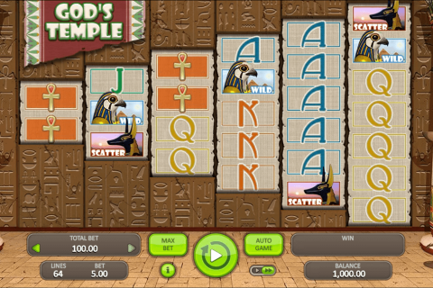 GODS TEMPLE BOOONGO CASINO SLOTS