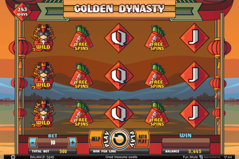 GOLDEN DYNASTY SPINOMENAL CASINO SLOTS