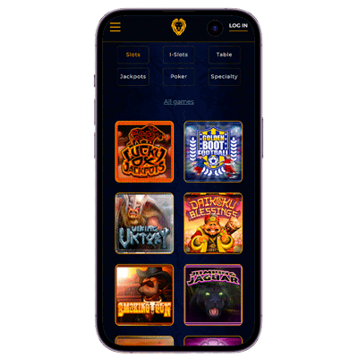 Golden Lion App Casino Games