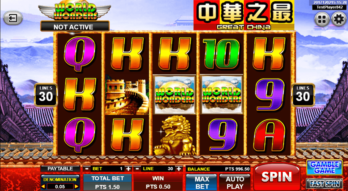 great china spadegaming casino slots 