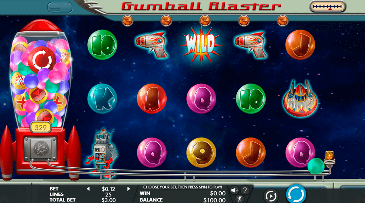 Gumball blaster Slot Machine Gumball blaster Slot Machine
