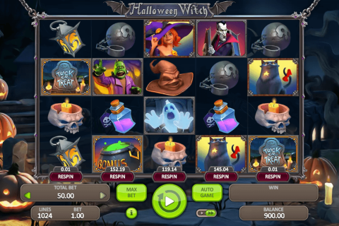 HALLOWEEN WITCH BOOONGO CASINO SLOTS