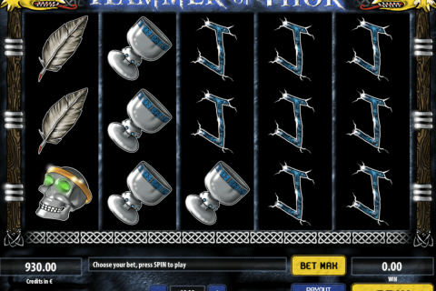 HAMMER OF THOR TOM HORN CASINO SLOTS