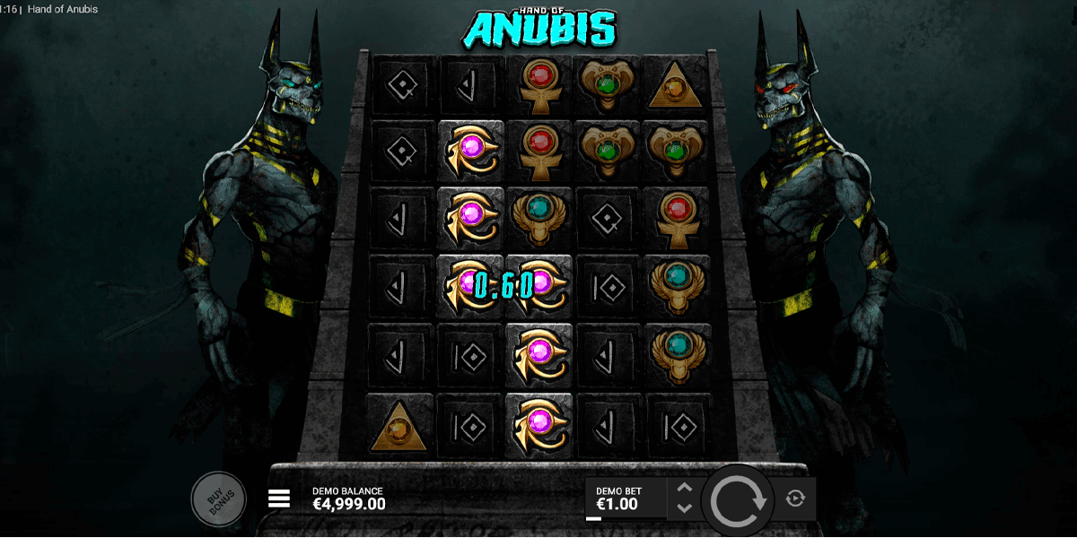 hand of anubis hacksaw gaming casino slots 