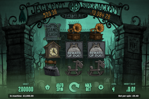 HAUNTED HOUSE MAGNET GAMING CASINO SLOTS 