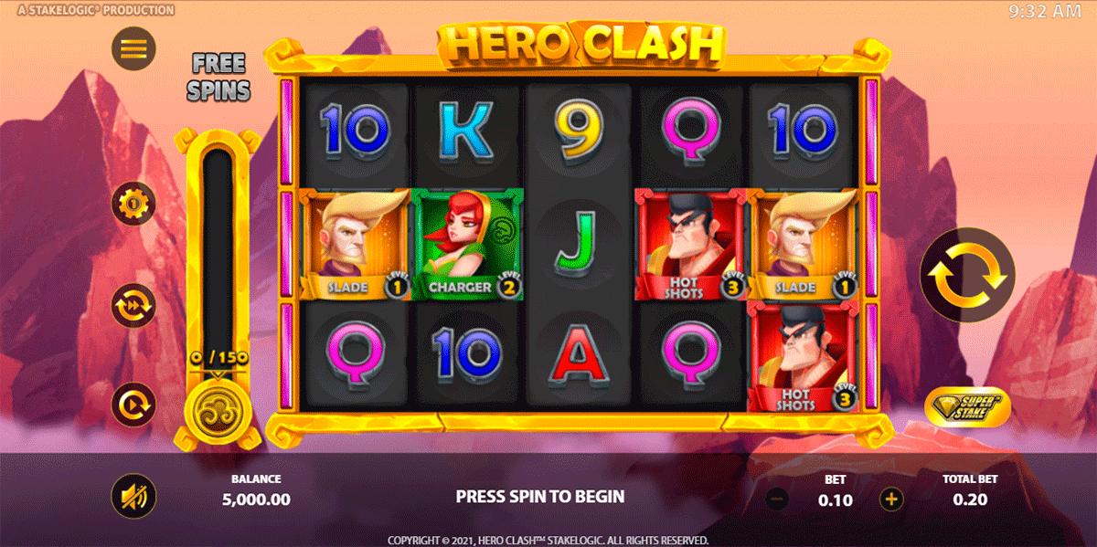 hero clash hurricane games casino slots 