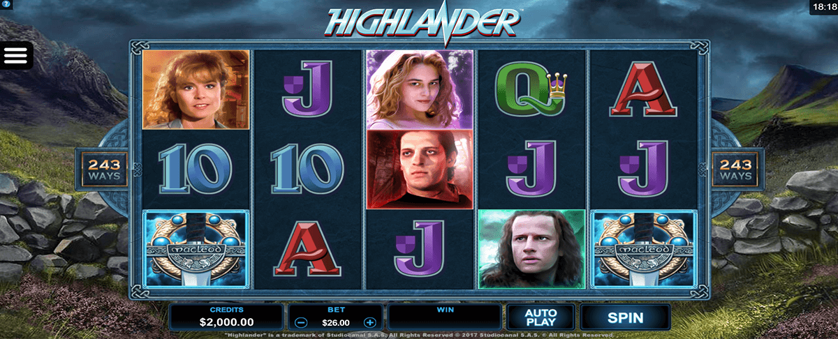 Highlander Online Slot Highlander Online Slot