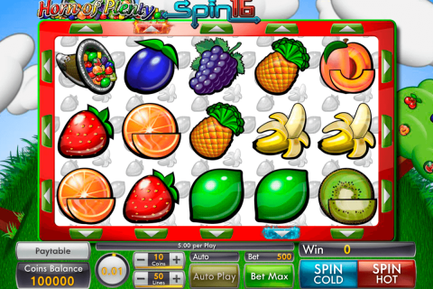 HORN OF PLENTY SPIN 16 GENII CASINO SLOTS